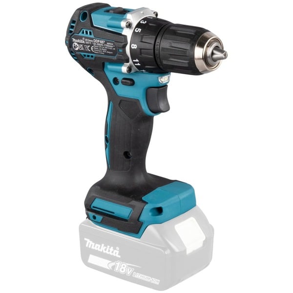 Makita DDF487Z - Bor/driver - ledningfri - 2-hastigheders - 1/2  20 UNF 13 mm - 40 N·m - 18 V - SOLO