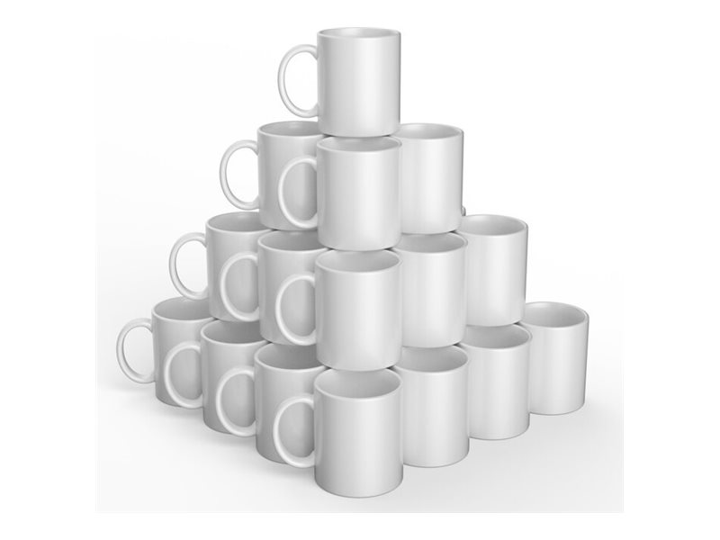 Cricut - mug - white - 340 ml (pack of 36)