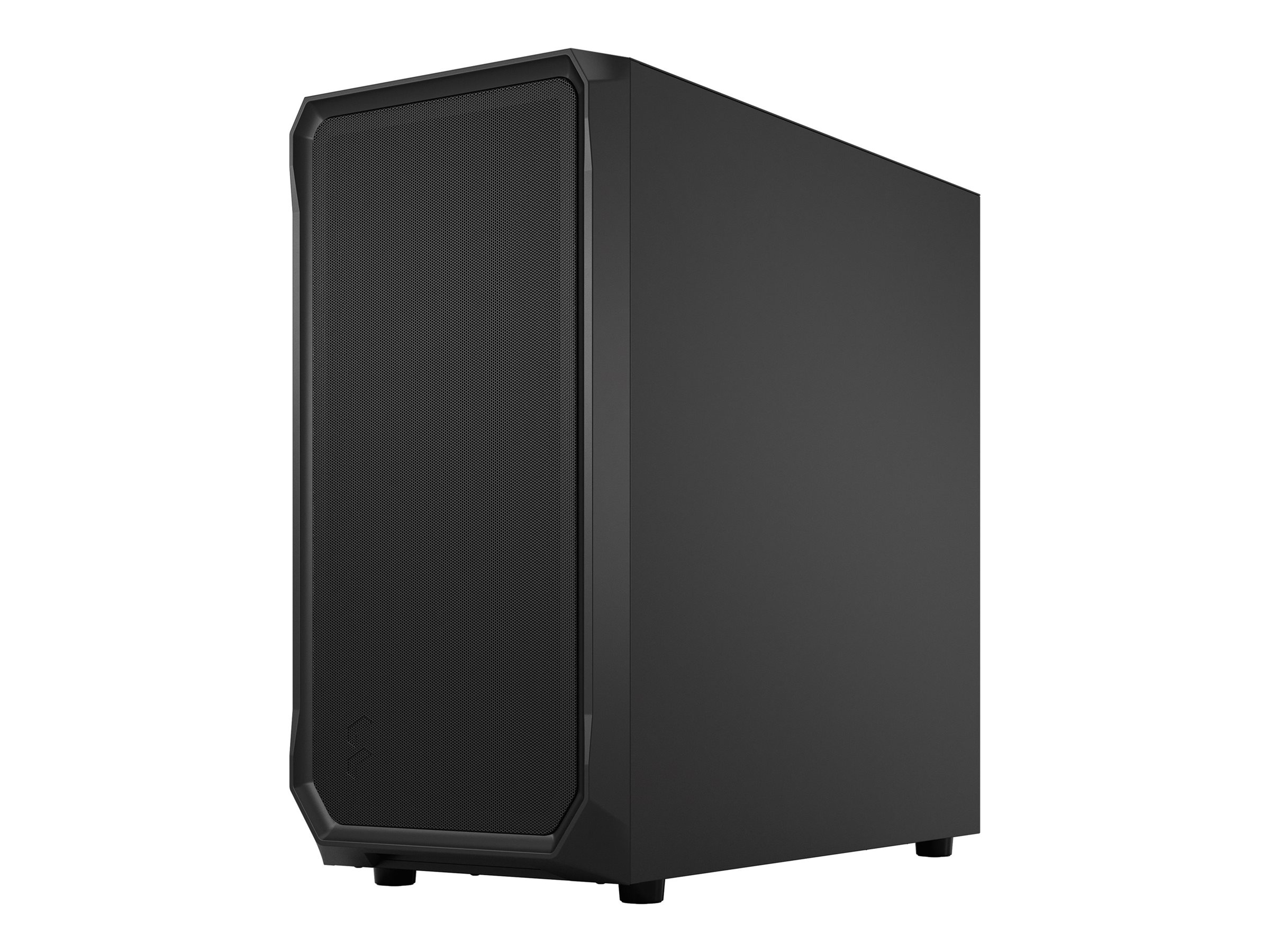 Fractal Design Focus 2 - Black Solid - Kabinet - Miditower - Sort