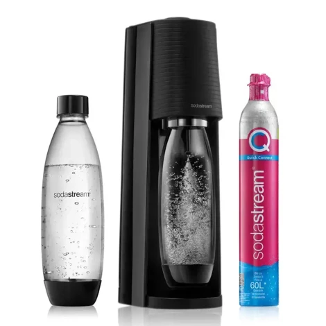 SodaStream Terra Value Pack Danskvandsmaskine Sort