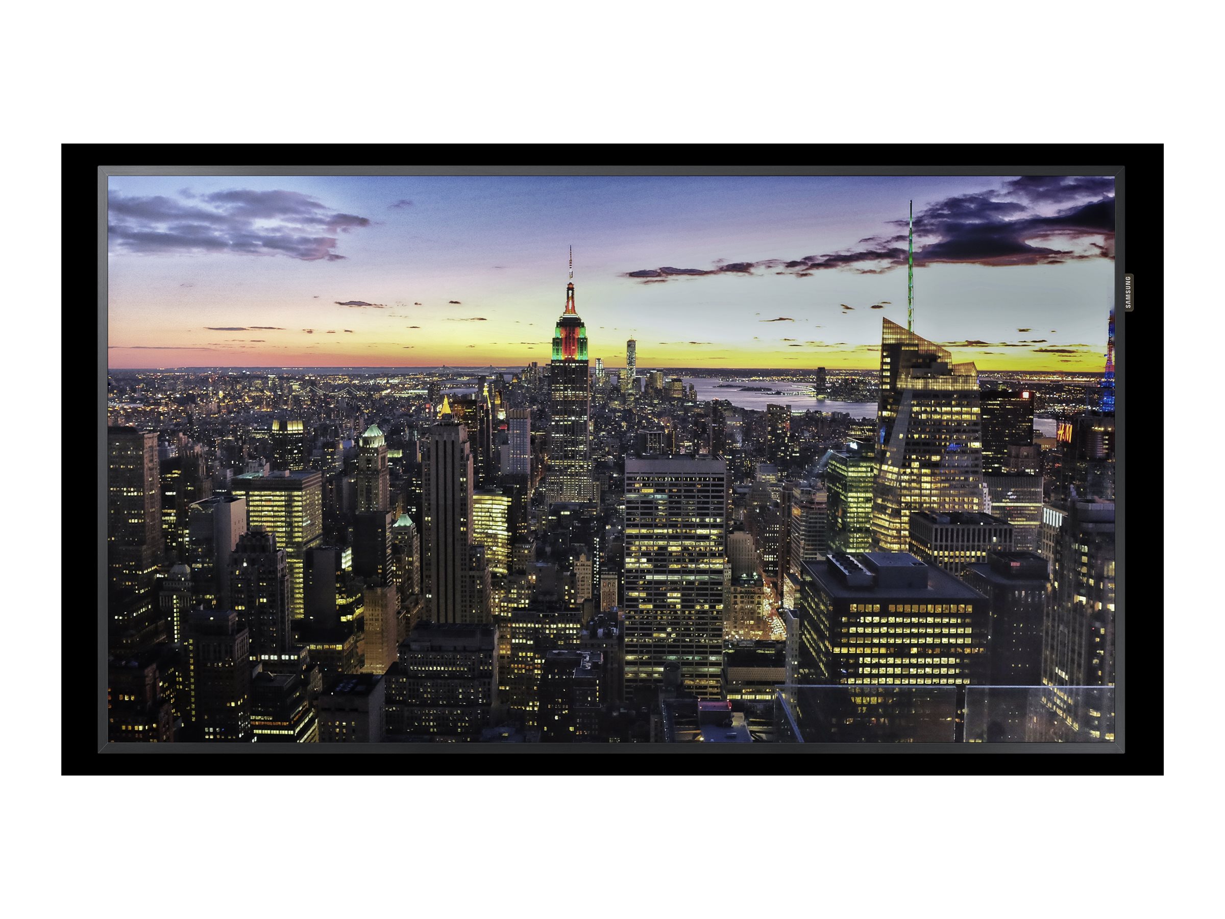 Samsung QB65C - 65 Diagonal klasse QBC Series LED-bagbelyst LCD paneldisplay - digital skiltning - Tizen OS - 4K UHD (2160p) 3840 x 2160