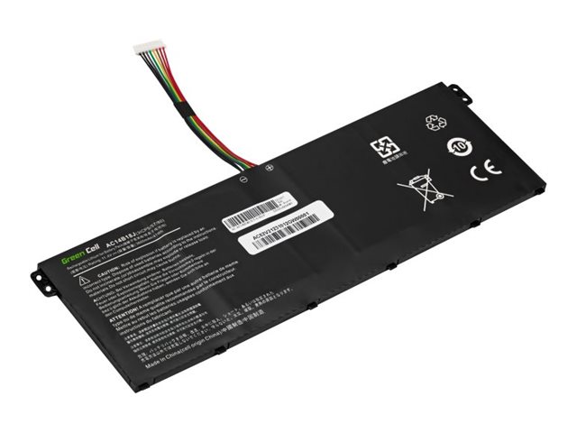 Green Cell Batteri til bærbar computer Litium-polymer 3600mAh