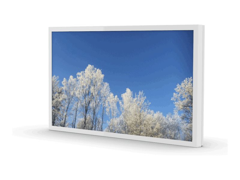 HI-ND EASY mounting kit - landscape - for LCD display - white - Maks - Maks størrelse 55"