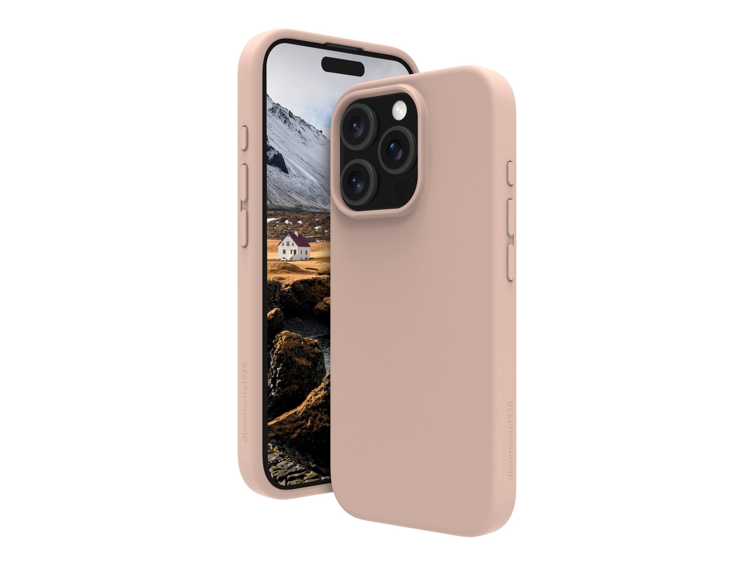 dbramante1928 Monaco MagSafe Beskyttelsescover Lyserød Apple iPhone 16 Pro