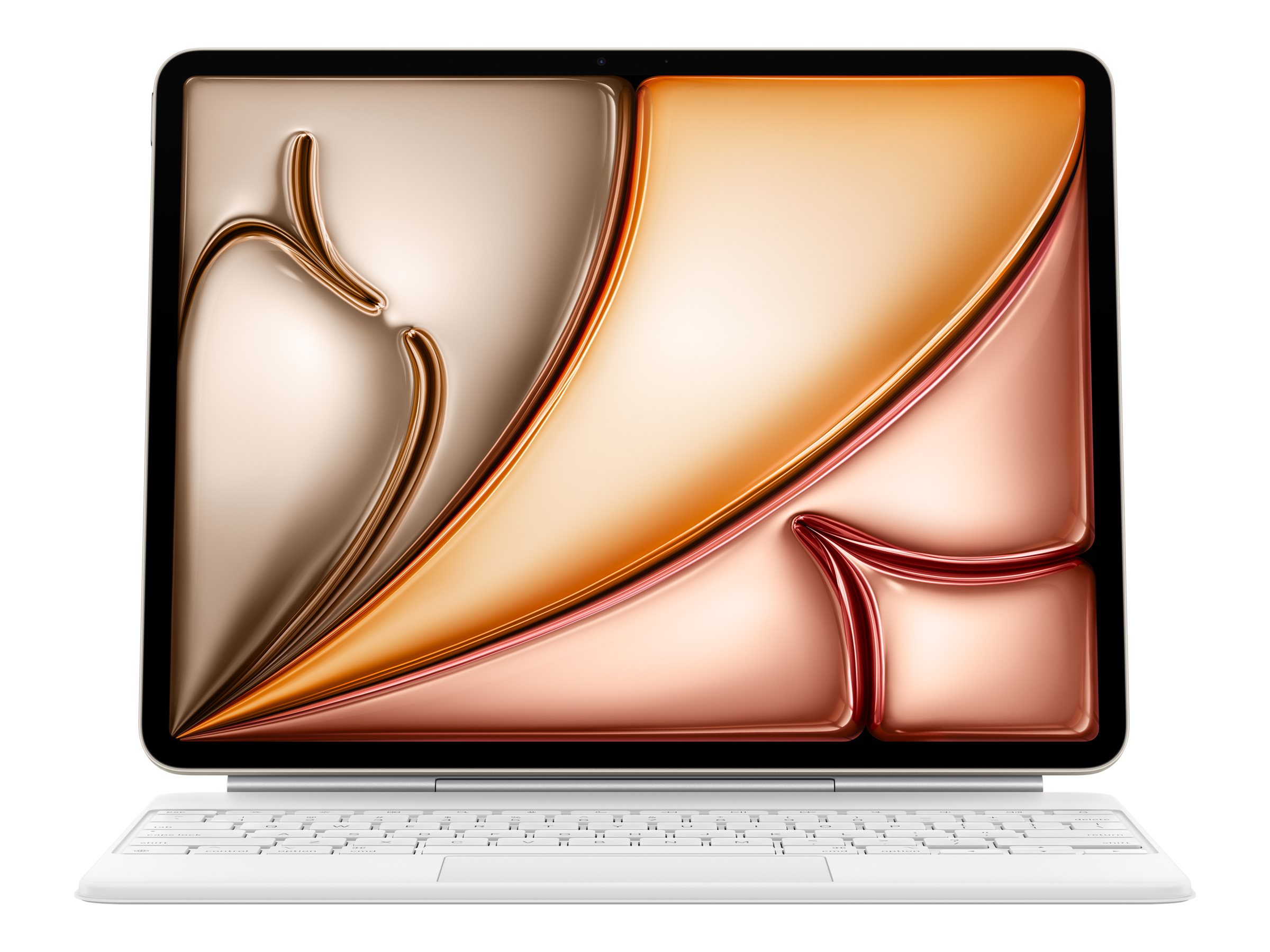 Apple Magic Keyboard for iPad Air 13" M4 | M3 | M2 - International English - White - Tastatur & Folio sæt - Engelsk - Hvid