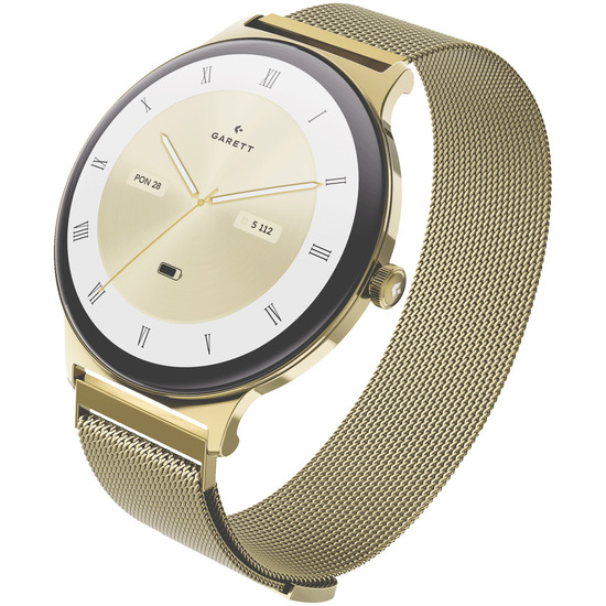Garett Verona 2 Glow 43 mm Guld SmartWatch