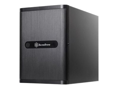 SilverStone Case Storage DS380 Ultralille formfaktor DTX Sort