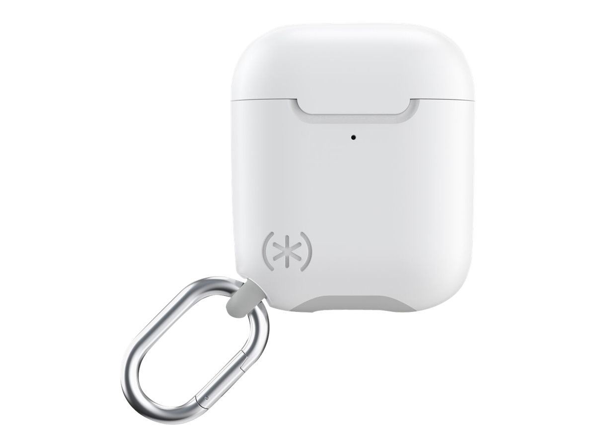 Speck Presidio Pro - Taske til trådløse øreknopper - grov - klar/klar - for Apple AirPods (2. generation)