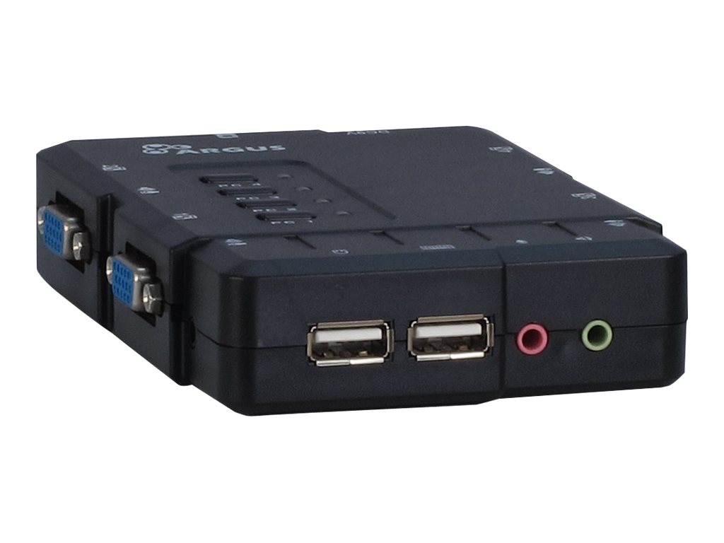 Argus KVM CS-41UA KVM / audio-switch Desktop