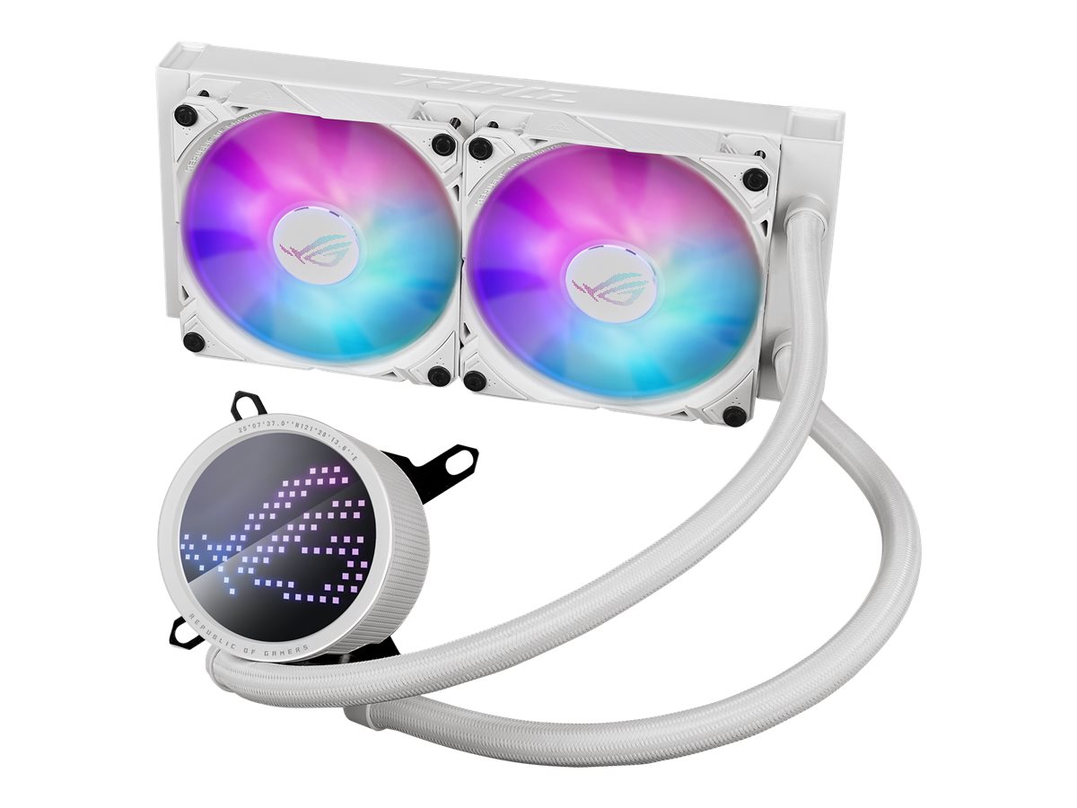 ASUS ROG RYUO III 240 ARGB - Processors flydende kølesystem - Radiatorstørrelse: 240 mm - (for: LGA1700, LGA1200, AM5, AM4, LGA1150, LGA1151, LGA1155