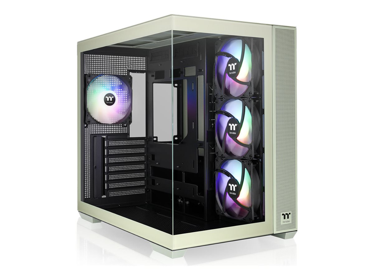 Thermaltake View 380 TG ARGB - Kabinet - Tower - Grøn