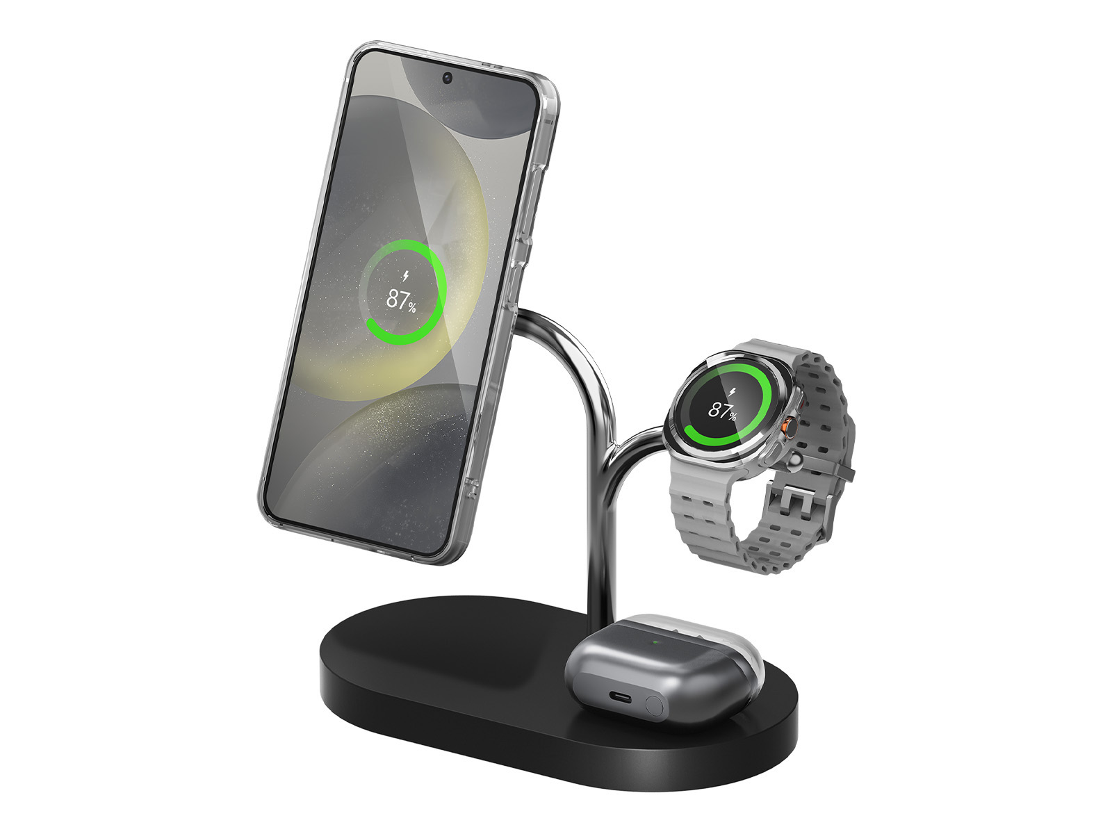Samsung Wireless Charger (3-in-1) - Black