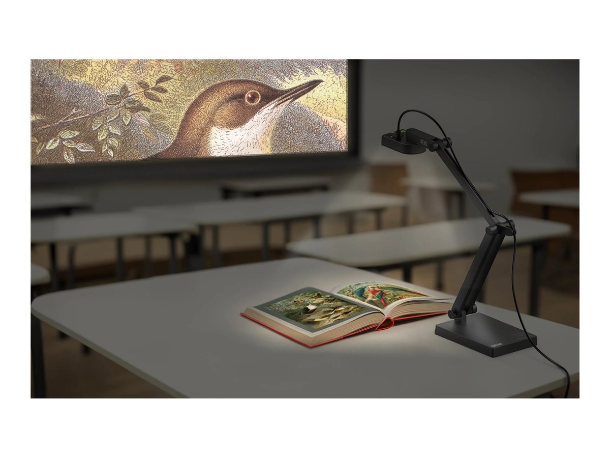 IPEVO V4K ULTRA - Digitalkamera for dokumenter - farve - 13.000.000 pixel - 3840 x 3104 - fast irisblænder - audio - USB - MJPEG, YUV - DC 5 V