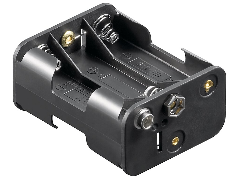 goobay 6x AA (Mignon) - batteriholder