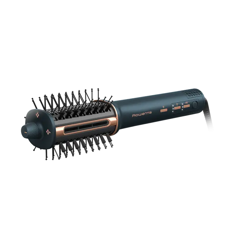 Rowenta Air Brush 3D UB9720E0 hårstyler Varmluftsbørste Airflow Kobberfarve, Mørkeblå