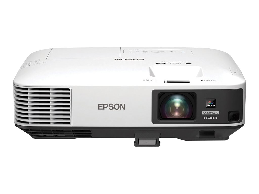 Epson EB-2250U - 3LCD-projektor - 5000 lumen (hvid) - 5000 lumen (farve) - WUXGA (1920 x 1200) - 16:10 - 1080p - LAN - hvid