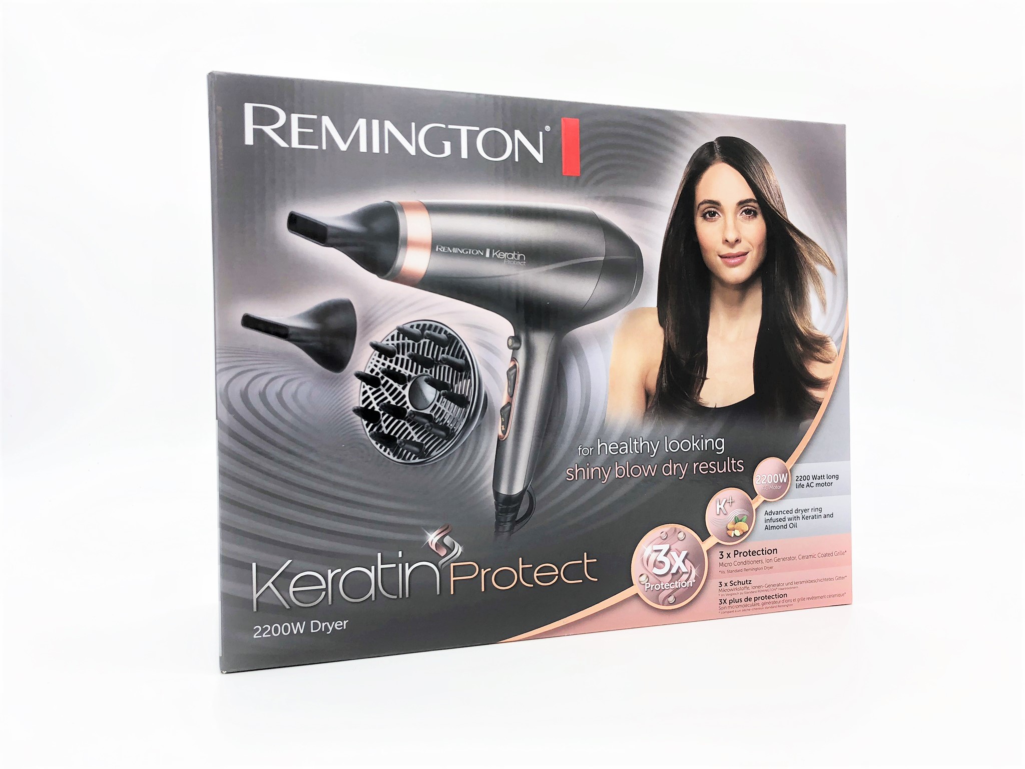 REMINGTON Hårtørrer AC8820 Keratin Protect - 2200 W