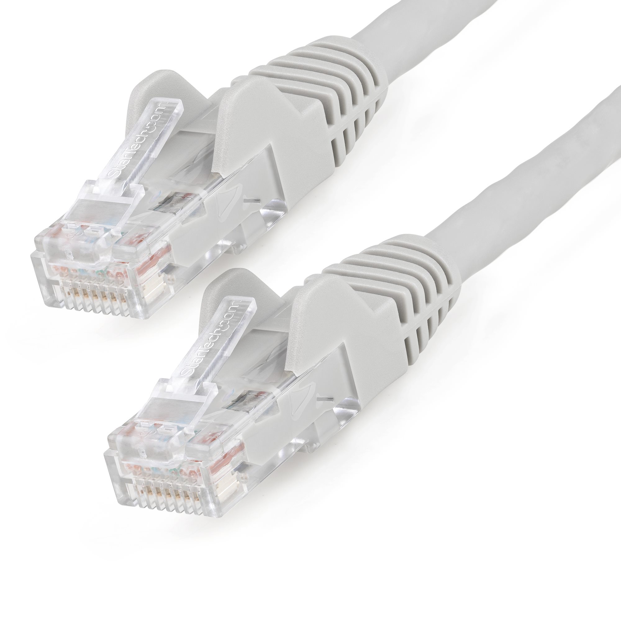 StarTech.com 5m LSZH CAT6 Ethernet Cable, 10 Gigabit Snagless RJ45 100W PoE Network Patch Cord with Strain Relief, CAT 6 10GbE UTP, Grey, Individually