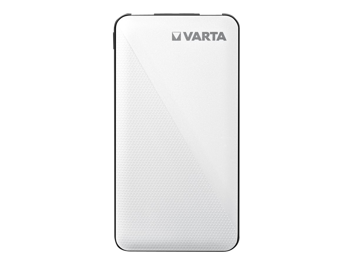 Varta Energy - Powerbank - 5000 mAh - 18.5 Wh - 12 Watt - 3 output-stikforbindelser (2 x USB, USB-C)