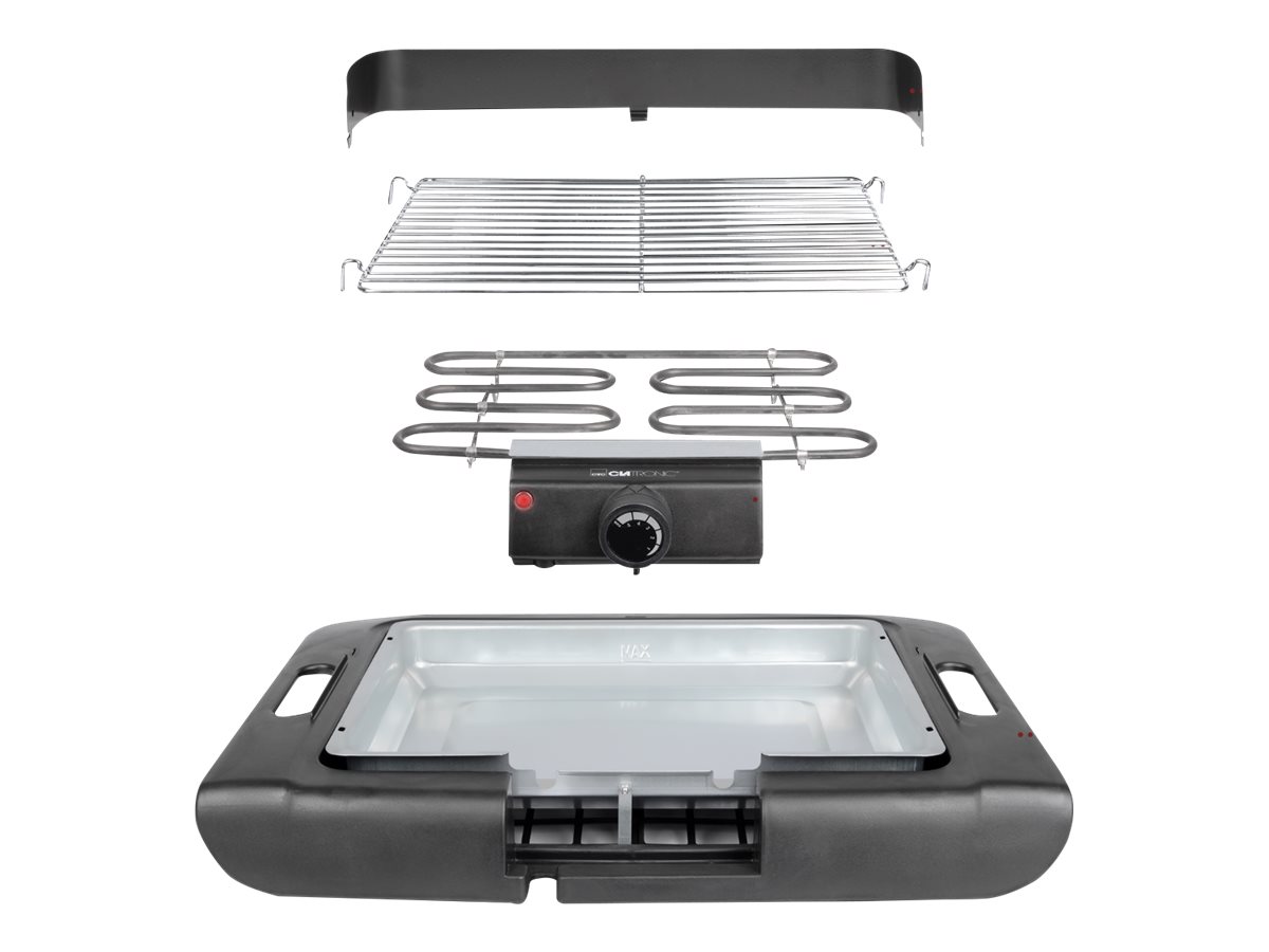 Clatronic BQ 3507 Havegrill Sort