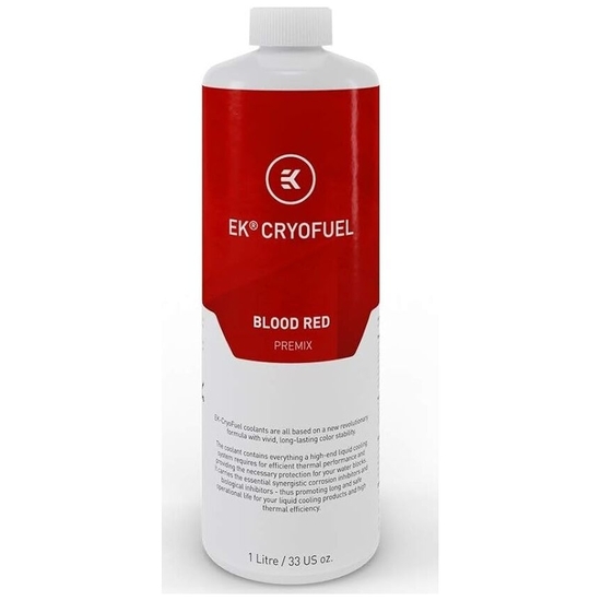 EkWaterBlocks EK-CryoFuel Blood Red (Premix) Kølevæske til væskekølesystem 1-pack Rød