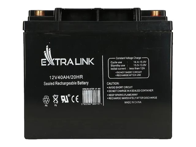 Extralink UPS-batteri Blysyre 40Ah