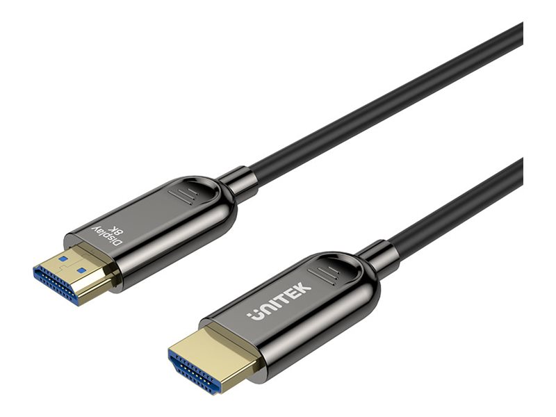 HDMI 2.1 fiberkabel 15 m – UNITEK AOC C11085GY01