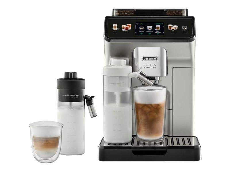 De’Longhi Eletta Explore Fuldautomatisk kaffemaskine 1,8l Sort