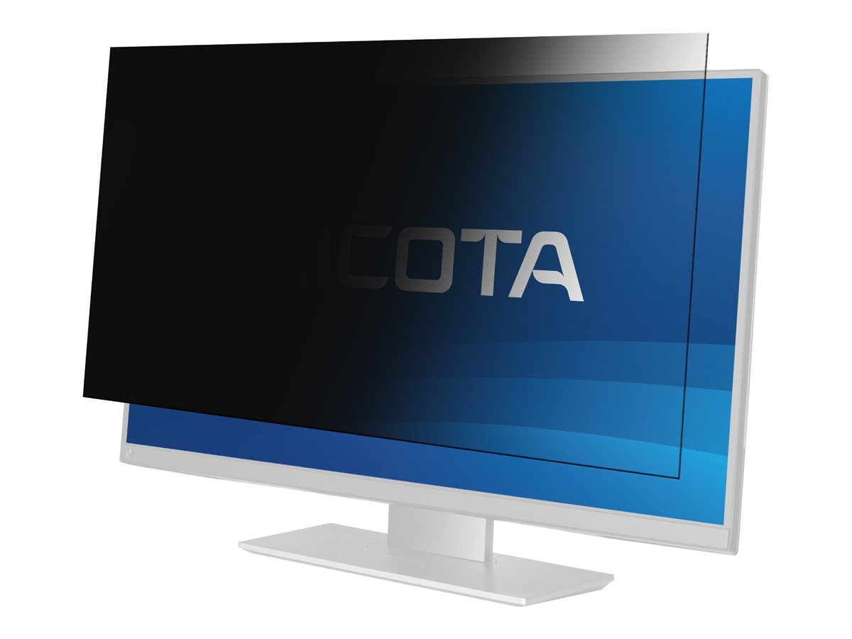 DICOTA - Privacy-filter for skærm - universal buet (21:9) - 2-vejs - aftagelig - sidemonteret - 34 - sort