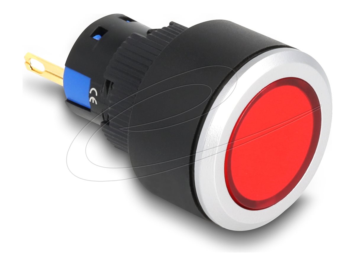 Delock Indikatormodul Sort Grå Rød