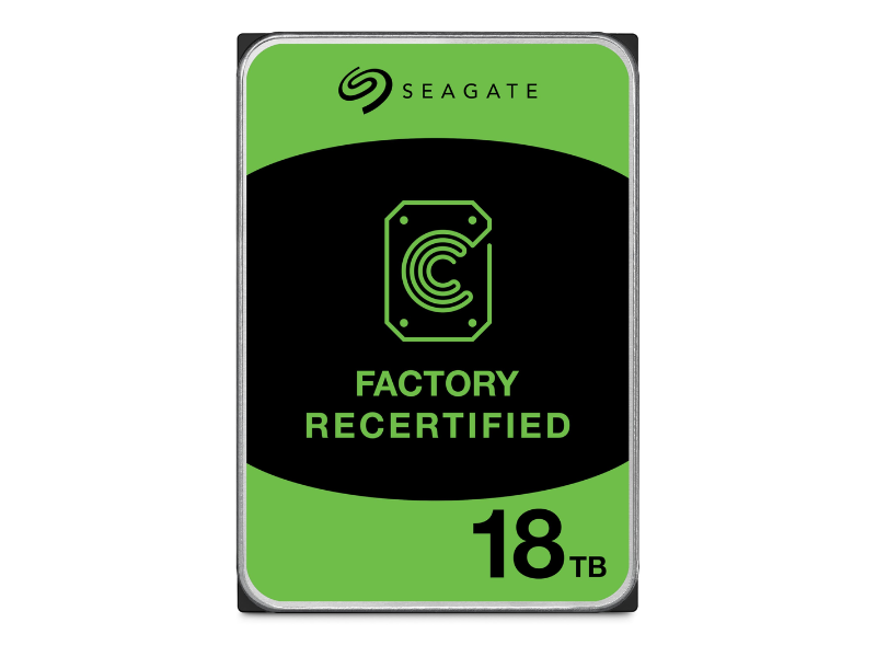 Seagate Exos Harddisk ST18000NM002C-FR 18TB SATA-600 7200rpm - FACTORY REFURBISHED