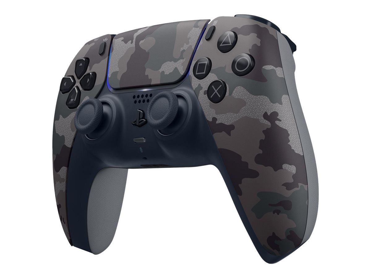 Sony Playstation 5 Dualsense-controller – grå camouflage