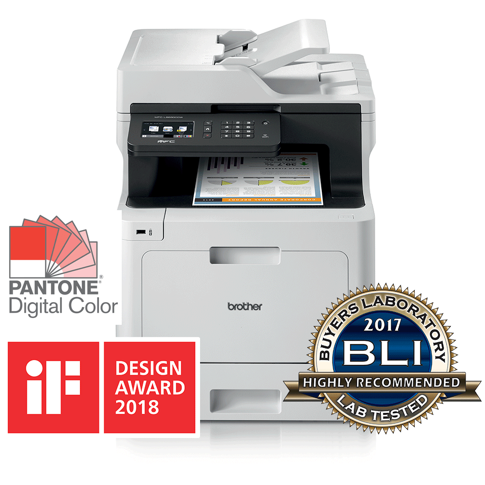 Brother MFC-L8690CDW Color Laser All in One - Farve - Laser