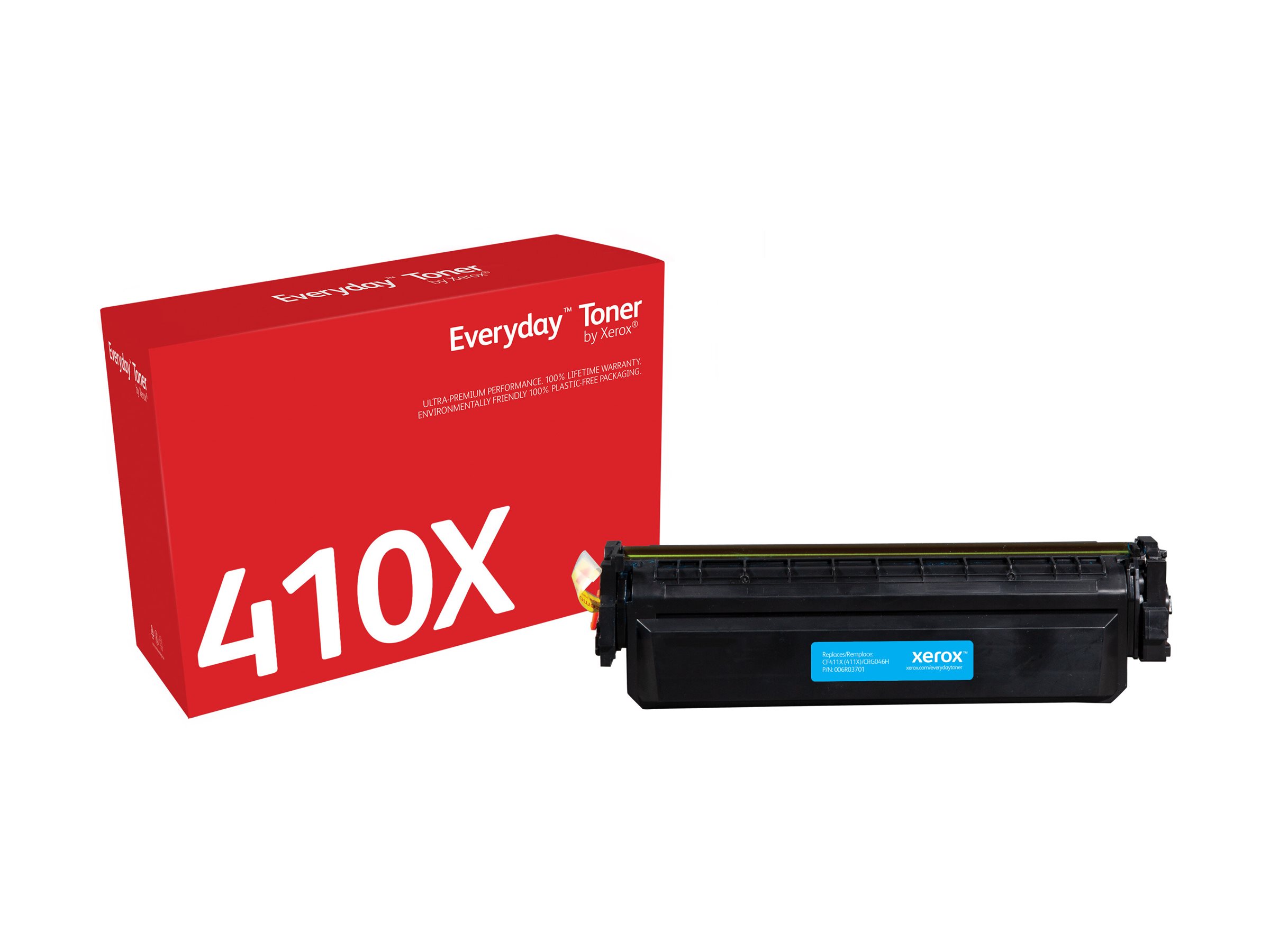 Xerox 006R03701 / Alternative to HP 410X / CF411X Canon CRG-046HC Cyan Toner- High Yield