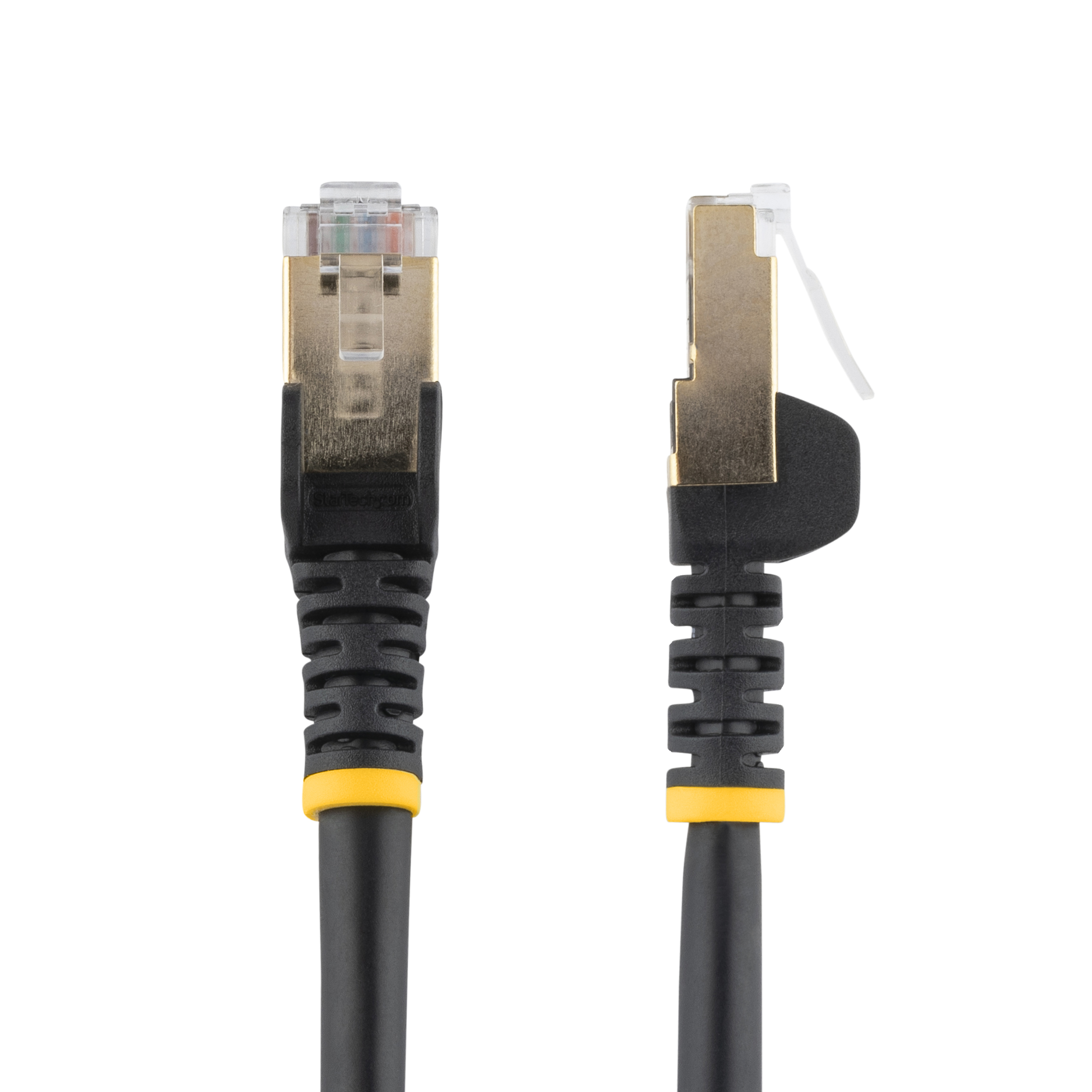 StarTech.com 5m CAT6a Cable - Black RJ45 Shielded Cable Snagless CAT 6a Afskærmet parsnoet (STP) 5m Patchkabel Sort