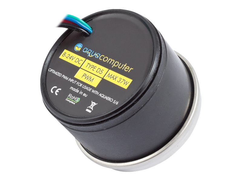 Aqua Flydende kølesystem pumpemotor 1-pack Sort