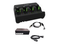 Zebra 4-Slot Battery Charger Kit Batterioplader
