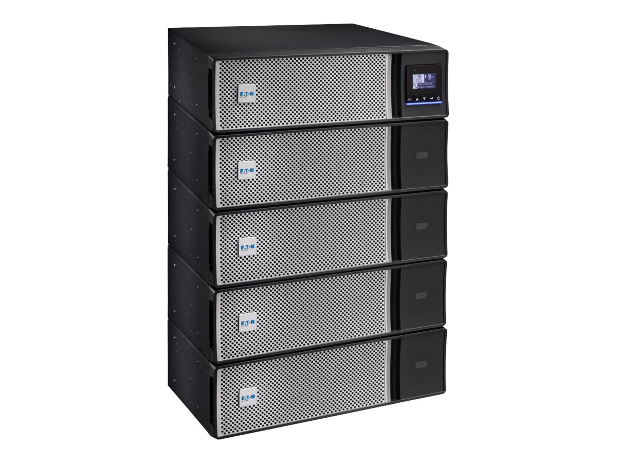 Eaton 5PX3000IRT3UG2 5PX 3000i RT3U G2 UPS 3000 VA 3000 W Input: C20 Output: (8) C13 (2) C19 Rack/tower 3U