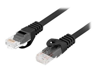 Lanberg PCU6-10CU CAT 6 Ikke afskærmet parsnoet (UTP) 3m Patchkabel Sort