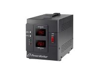 PowerWalker AVR 2000/SIV - Automatisk strømregulator - AC 230 V - 1600 Watt - 2000 VA - output-stikforbindelser: 2 - sort