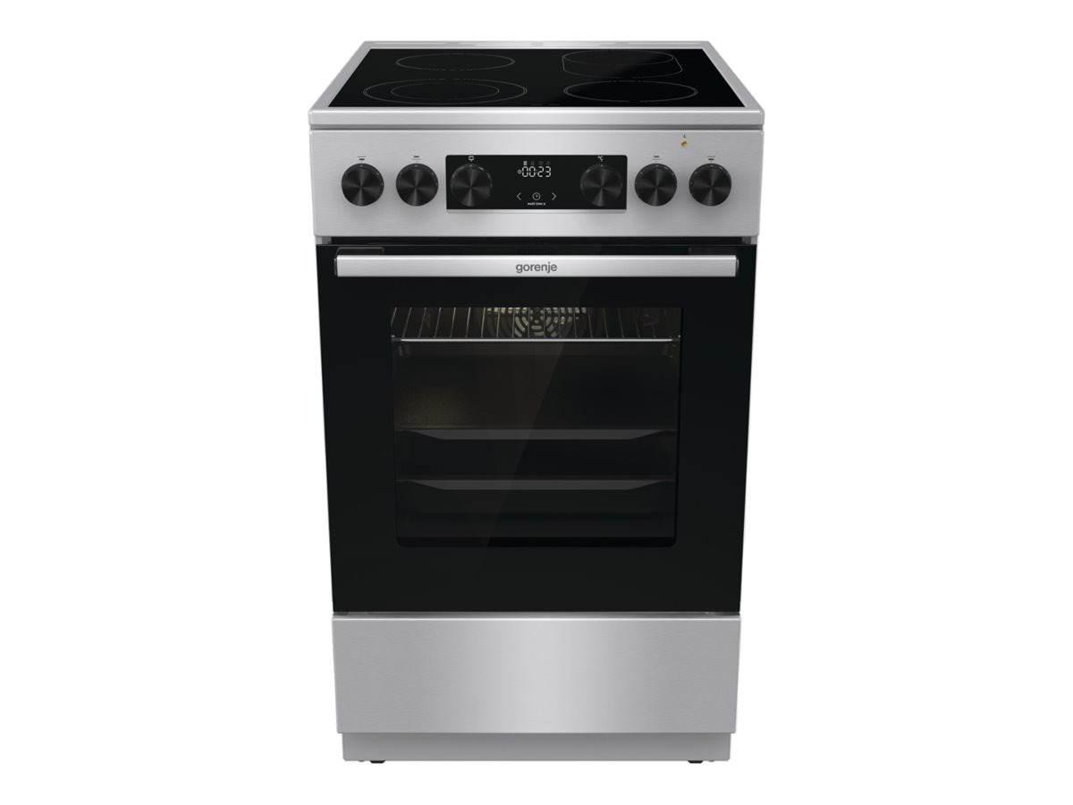 Gorenje Advanced GECS5C70XA Komfur Fritstående Keramisk kogeplade Rustfrit stål