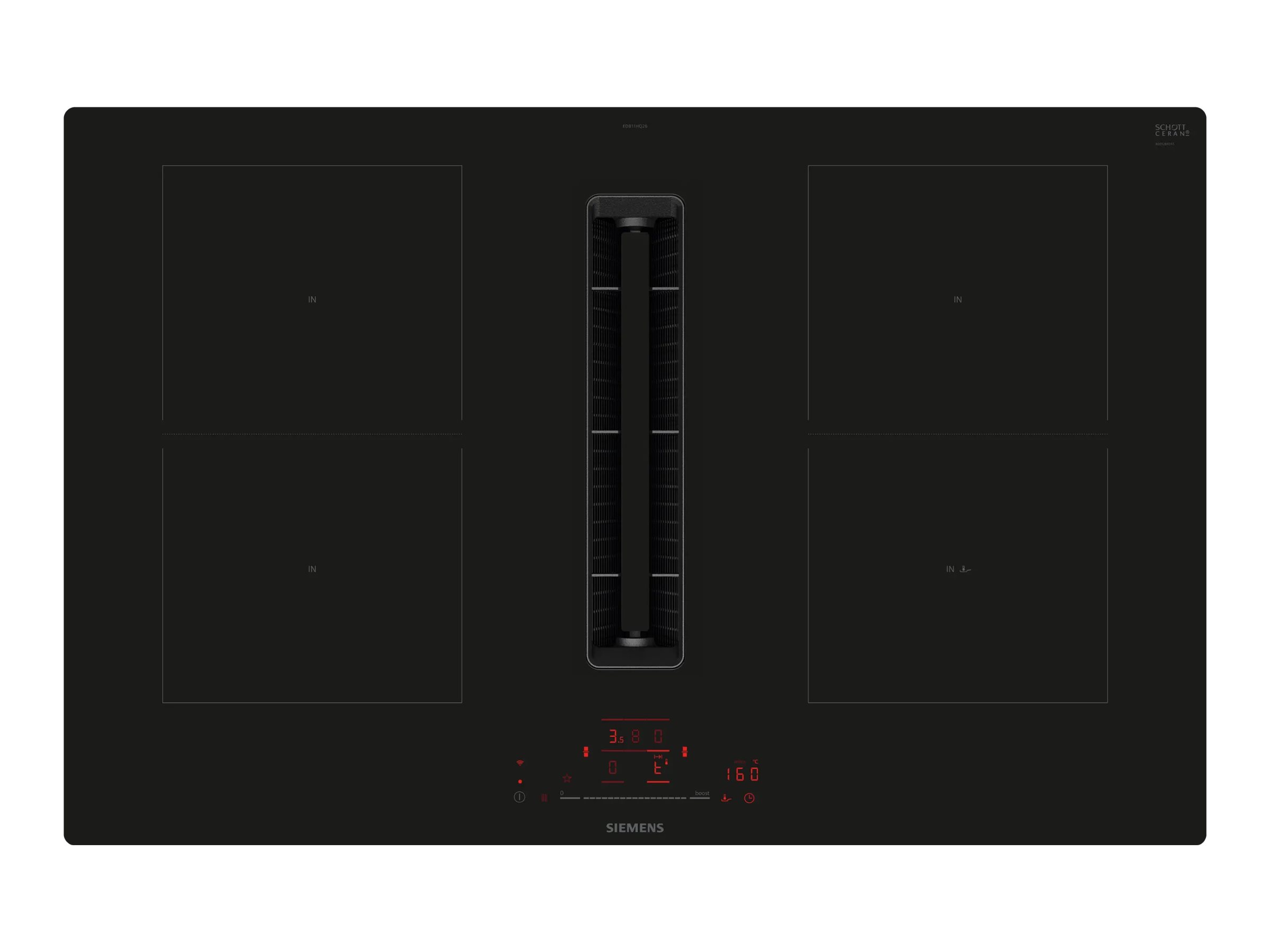 Siemens iQ500 ED811HQ26E Induktionskogeplade