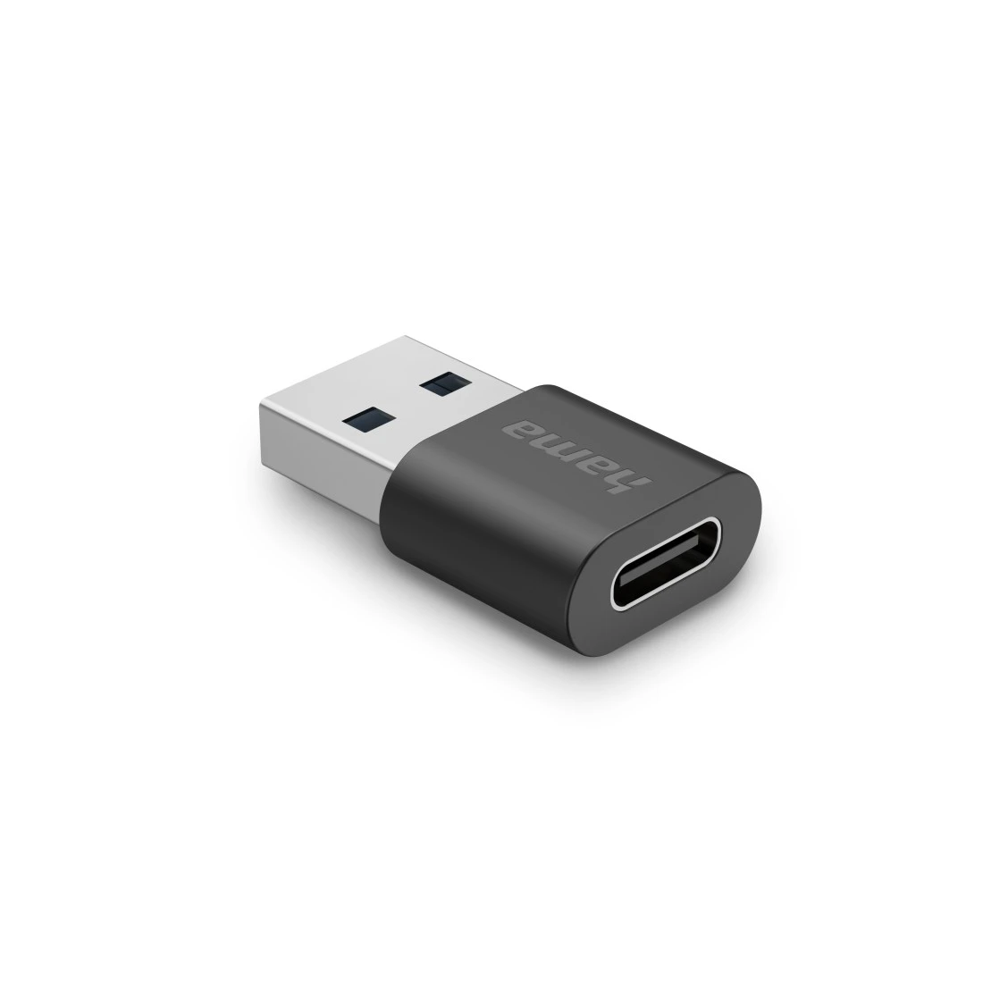 Hama 00200357 kabel kønsskifter USB-A USB-C Sort