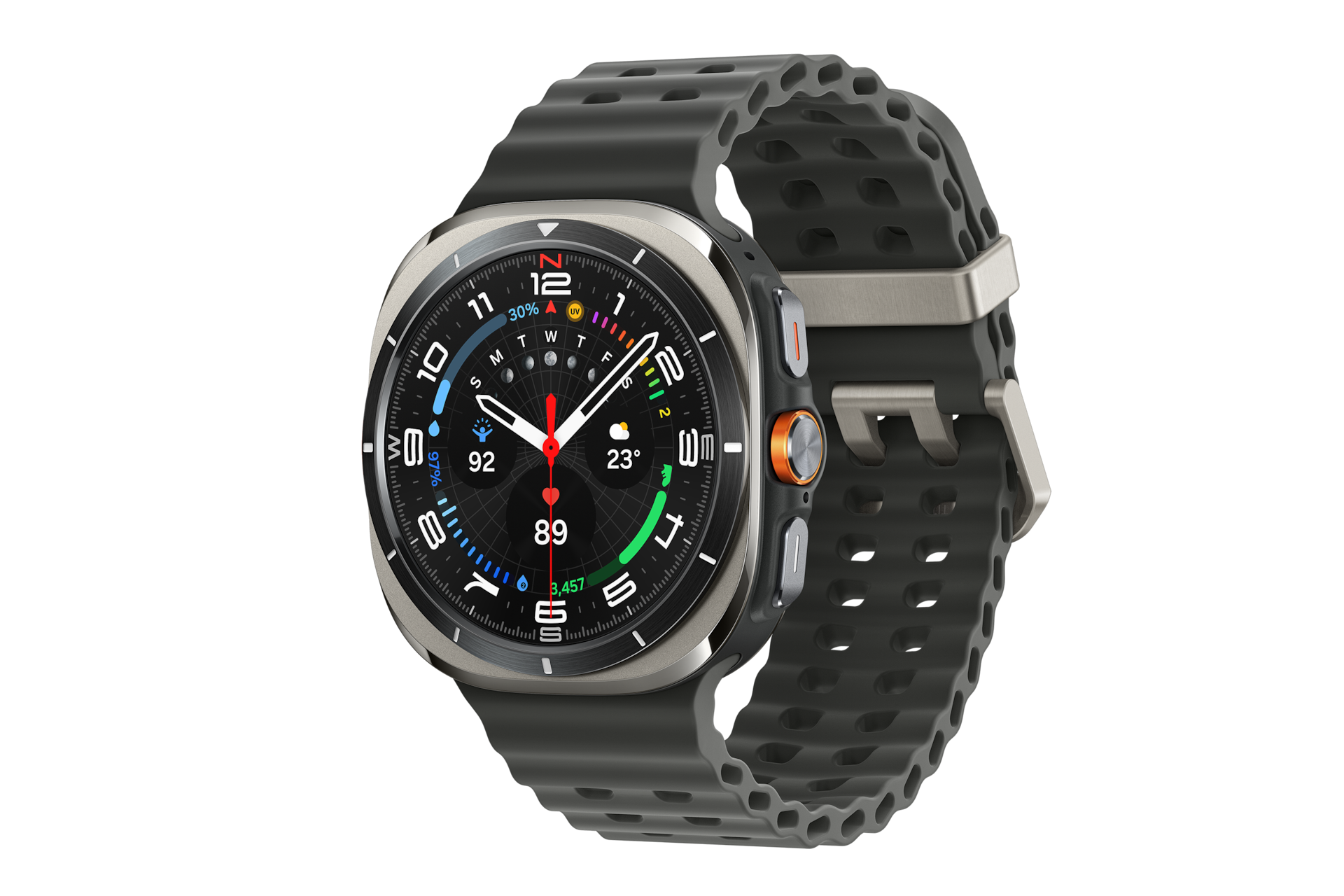 Samsung Galaxy Watch Ultra 47 mm Grå Sølv SmartWatch