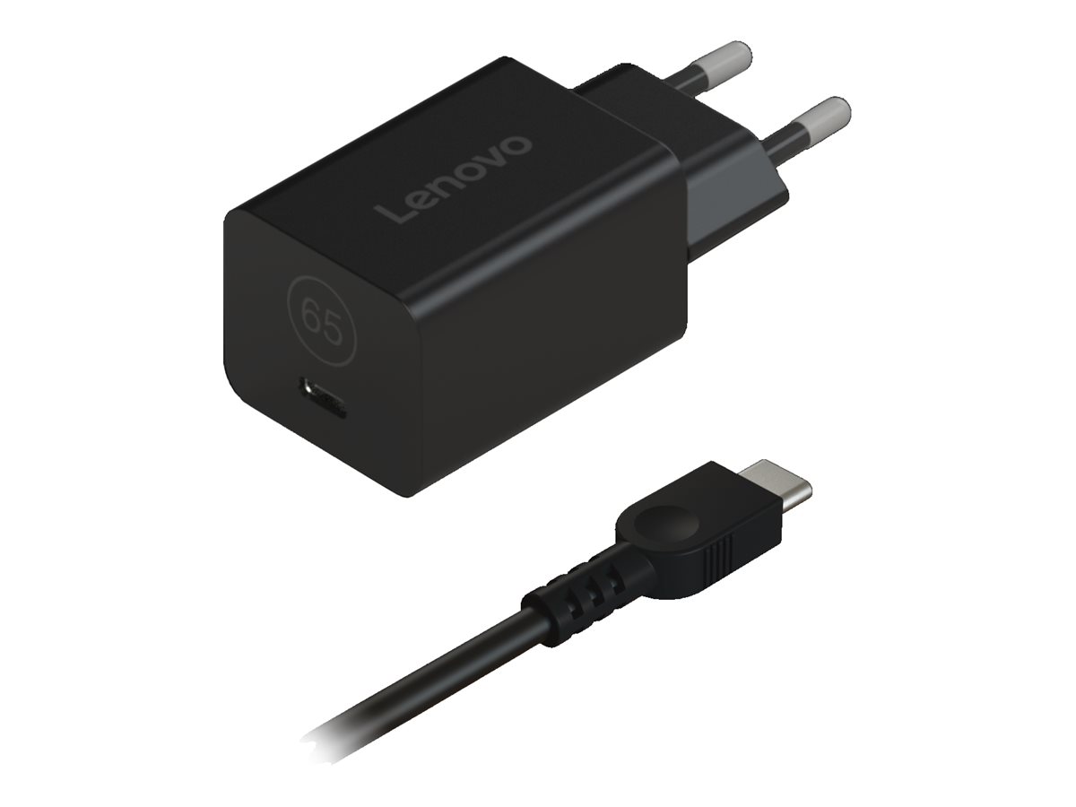 Lenovo power adapter - nano GAN - USB-C - 65 Watt