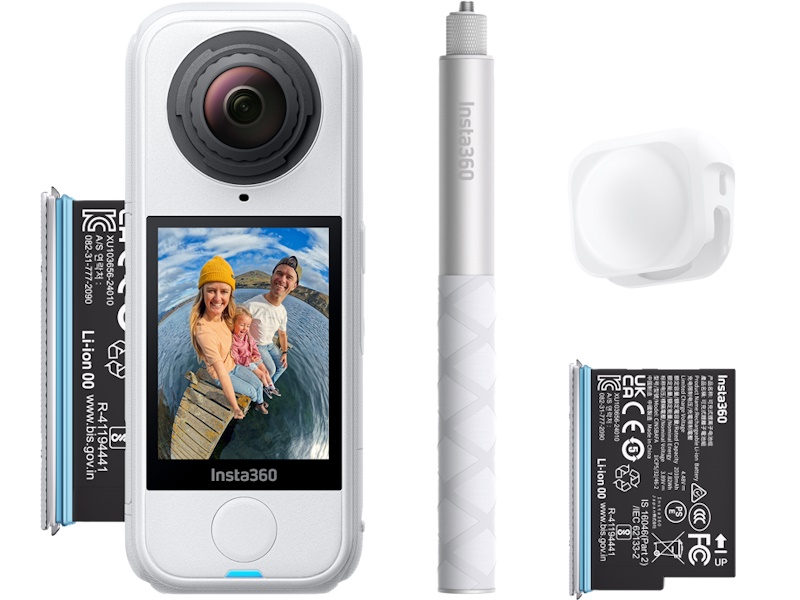 Insta360 X4AIR STARTER BUNDLE, 8K Ultra HD, CMOS, 120 fps, 165 g