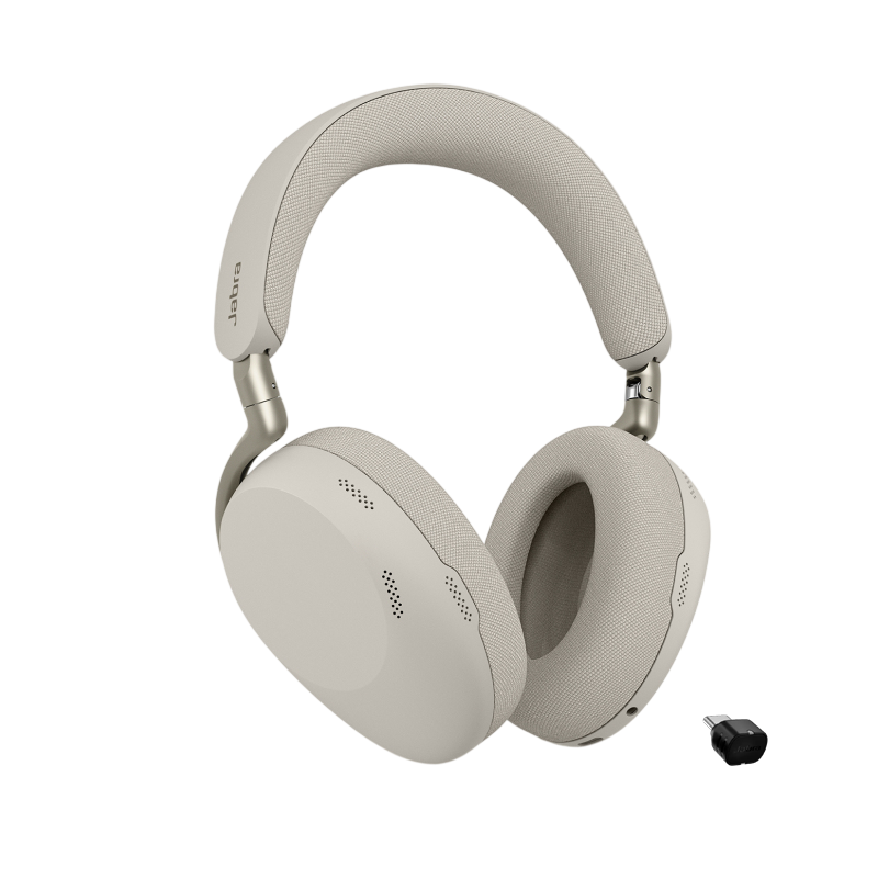 Jabra Evolve3 85 UC + Link 390c Trådløs Høretelefoner Høretelefoner Grå billede