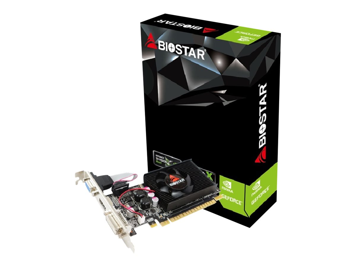 BIOSTAR GeForce 210 - 1GB GDDR3 RAM - Grafikkort