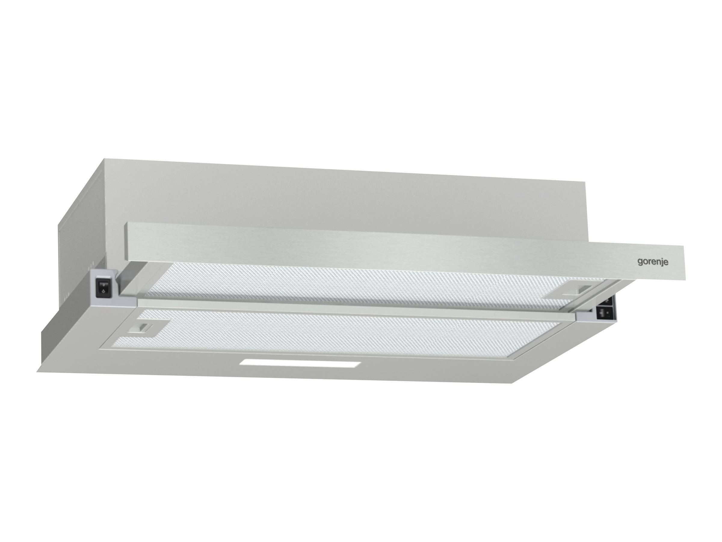 Gorenje TH60E3X, 350 m³/t, Aftræk/Recirkulerende, E, A, B, 67 dB