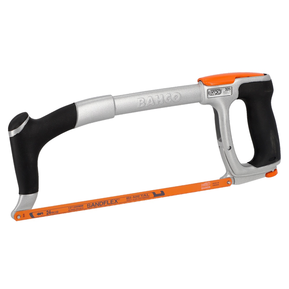 Metalinis rankinis pjūklas su Bi-Metal Sandflex 300 mm (12 colių) ašmenimis, 24 dantų, Bahco [325]
